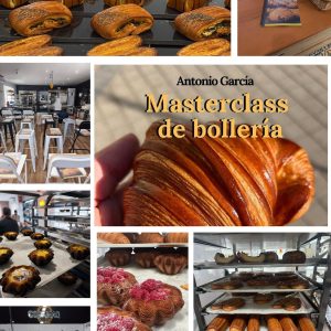 Nuevo curso de pastelería con António García de Panem en Aula Cobamaq 📅22 y 23 de Noviembre